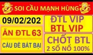 Soi cầu Mạnh Hùng - Soi cầu Xổ Số đúng chính xác hôm nay